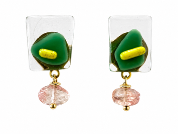Fuso Studs & Semiprecious stones