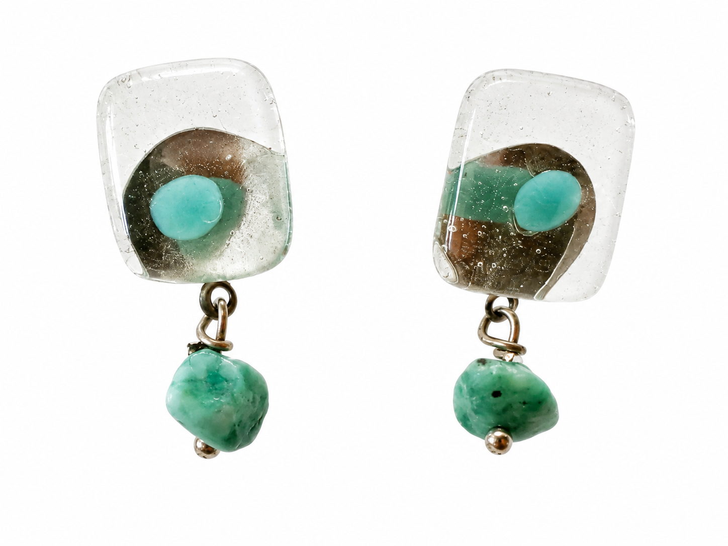 Fuso Studs & Semiprecious stones