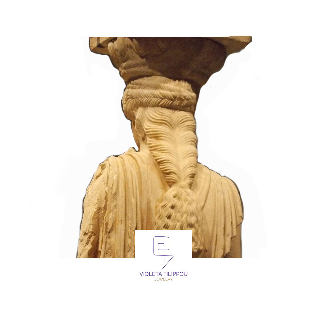 Karyatis Stud Earrings