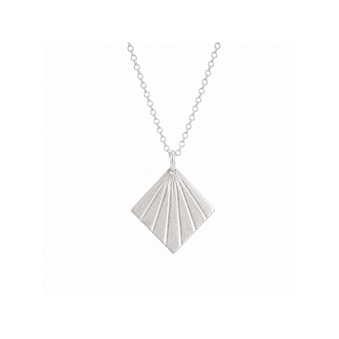 necklace with a rectangle