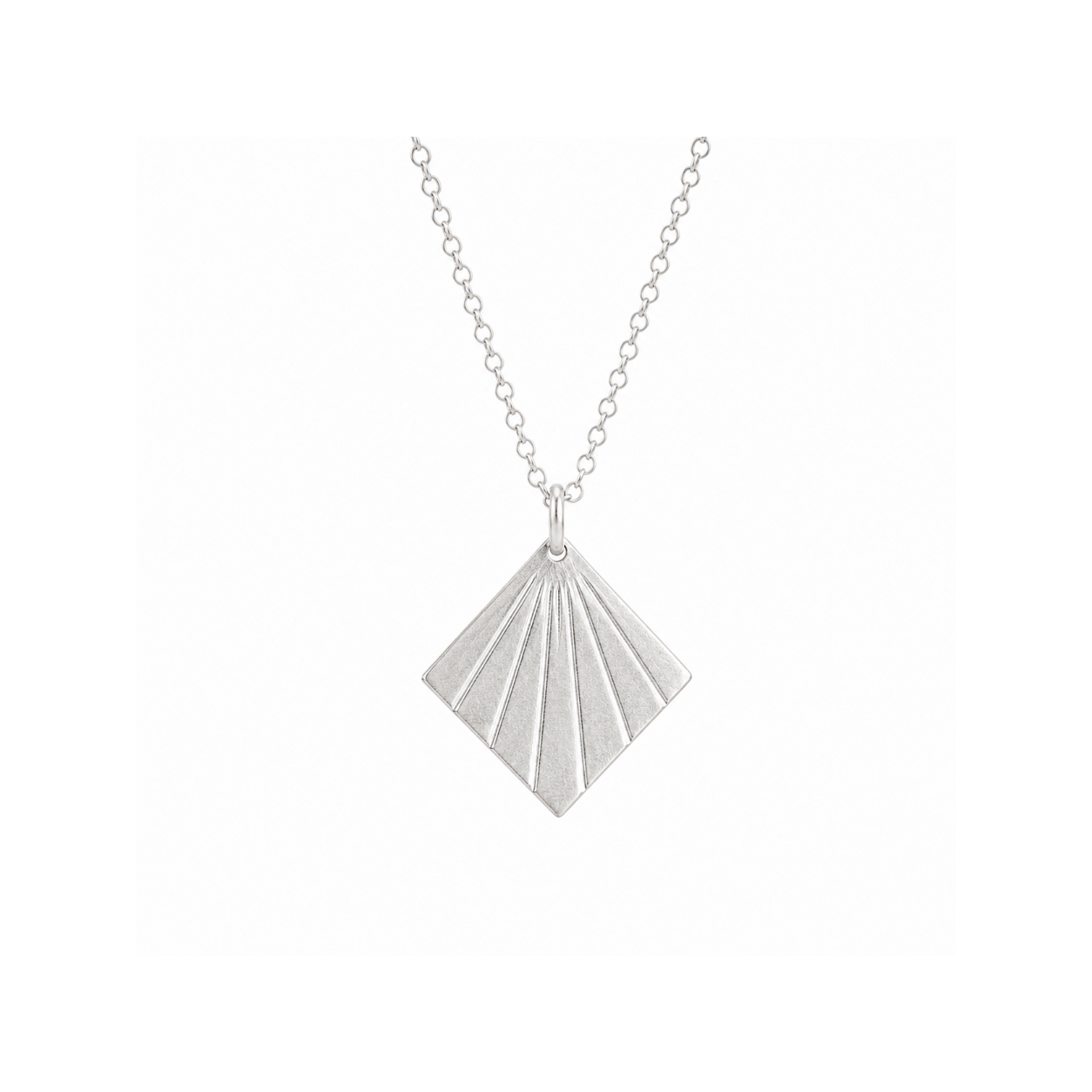 necklace with a rectangle