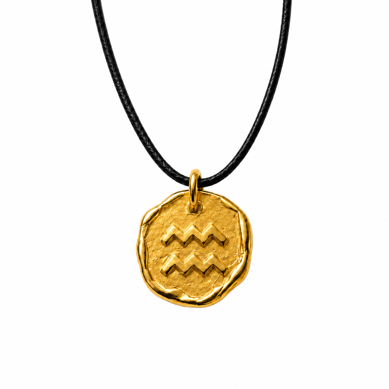Zodiac Gold-plated Cord Necklace