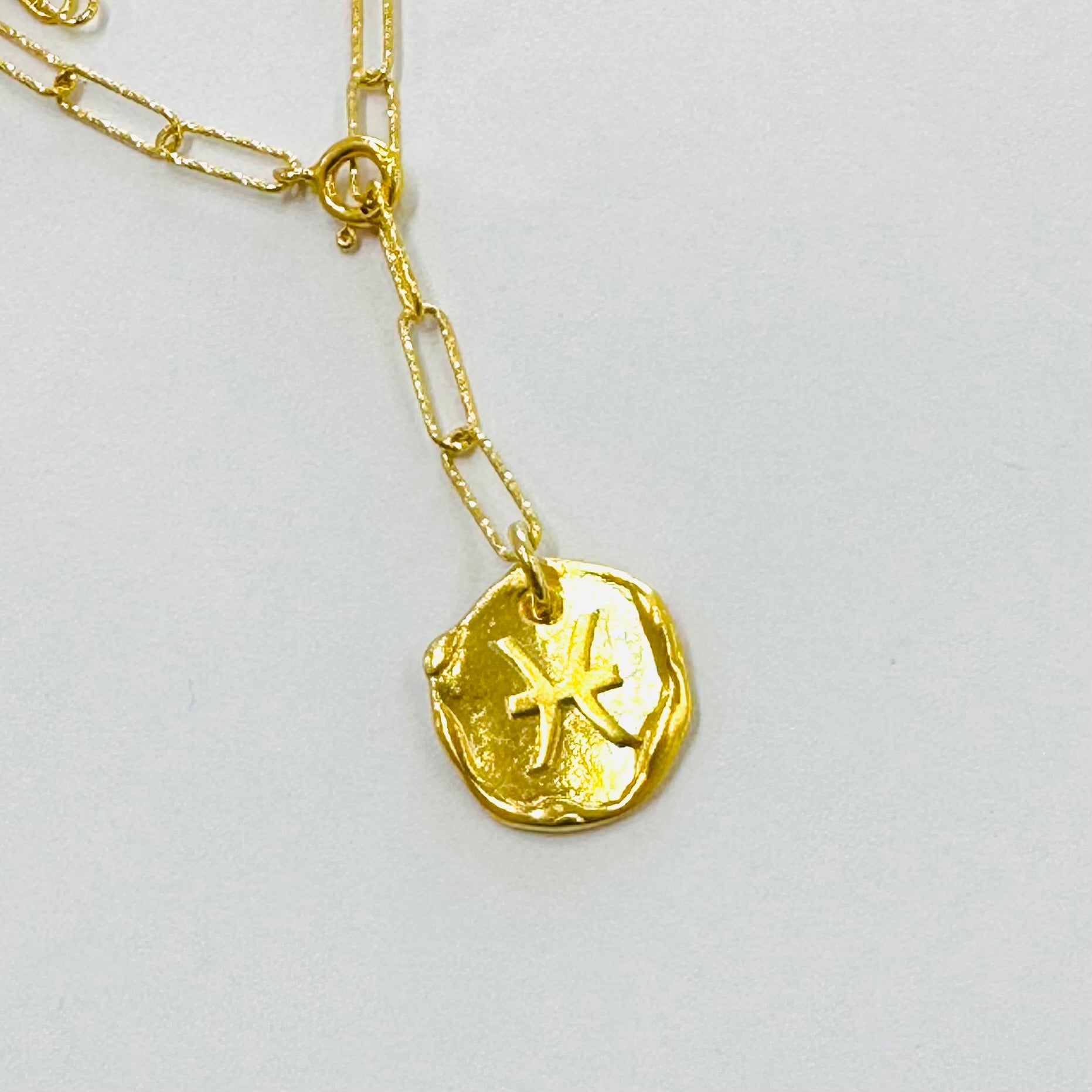 Pisces Zodiac  Bold Necklace