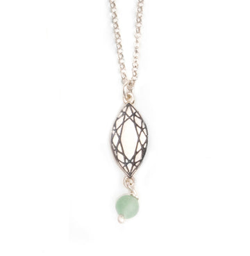 Super Cuts The Marquise  Necklace