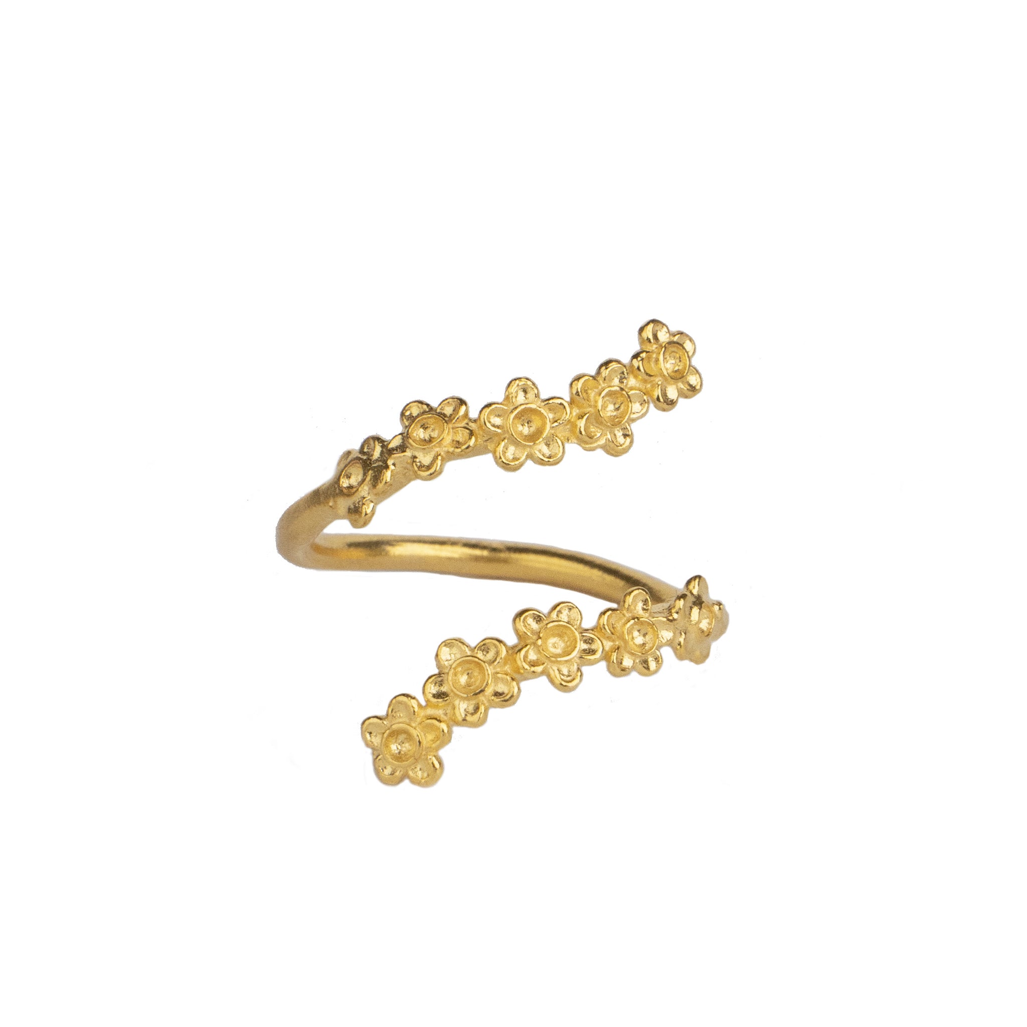 Flowers  Daisies Open Ring