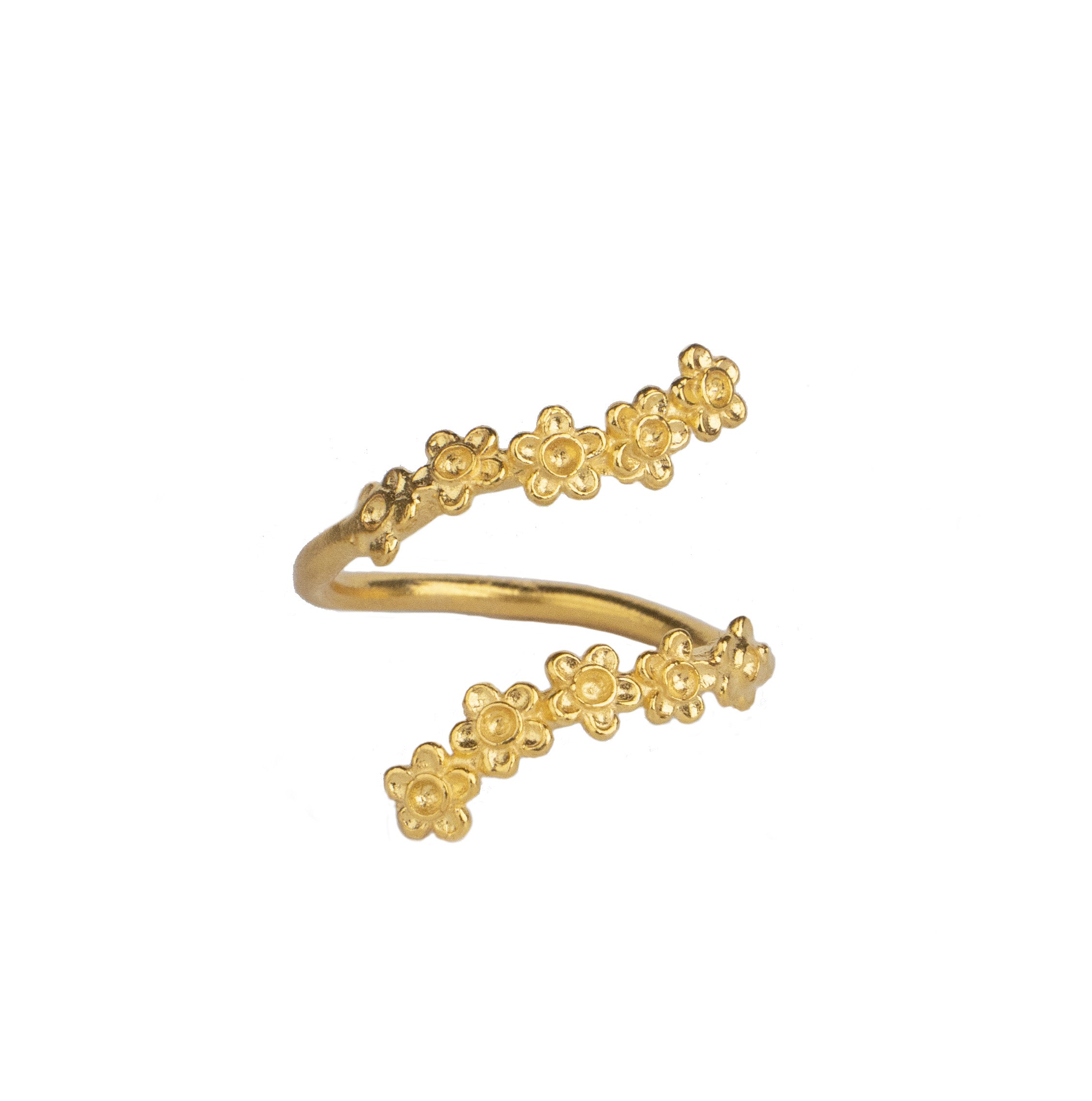 Flowers  Daisies Open Ring