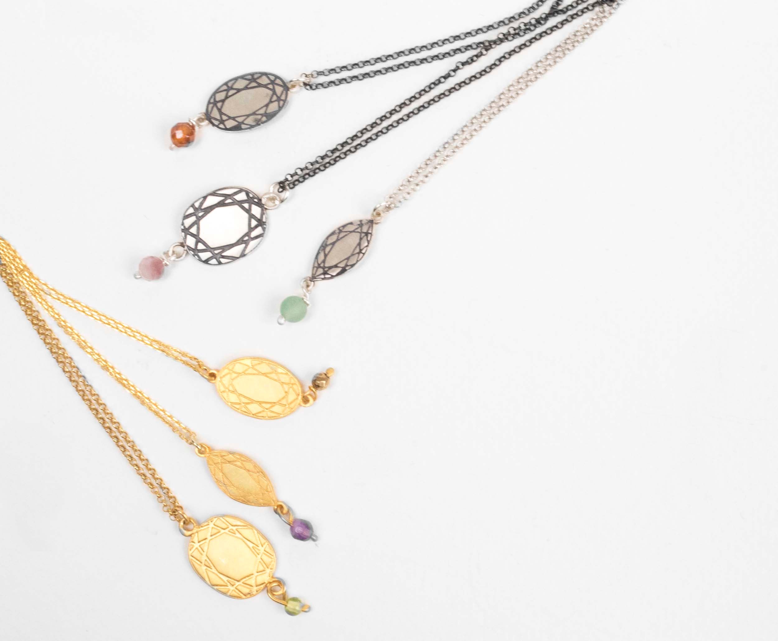 Super Cuts The Marquise  Necklace